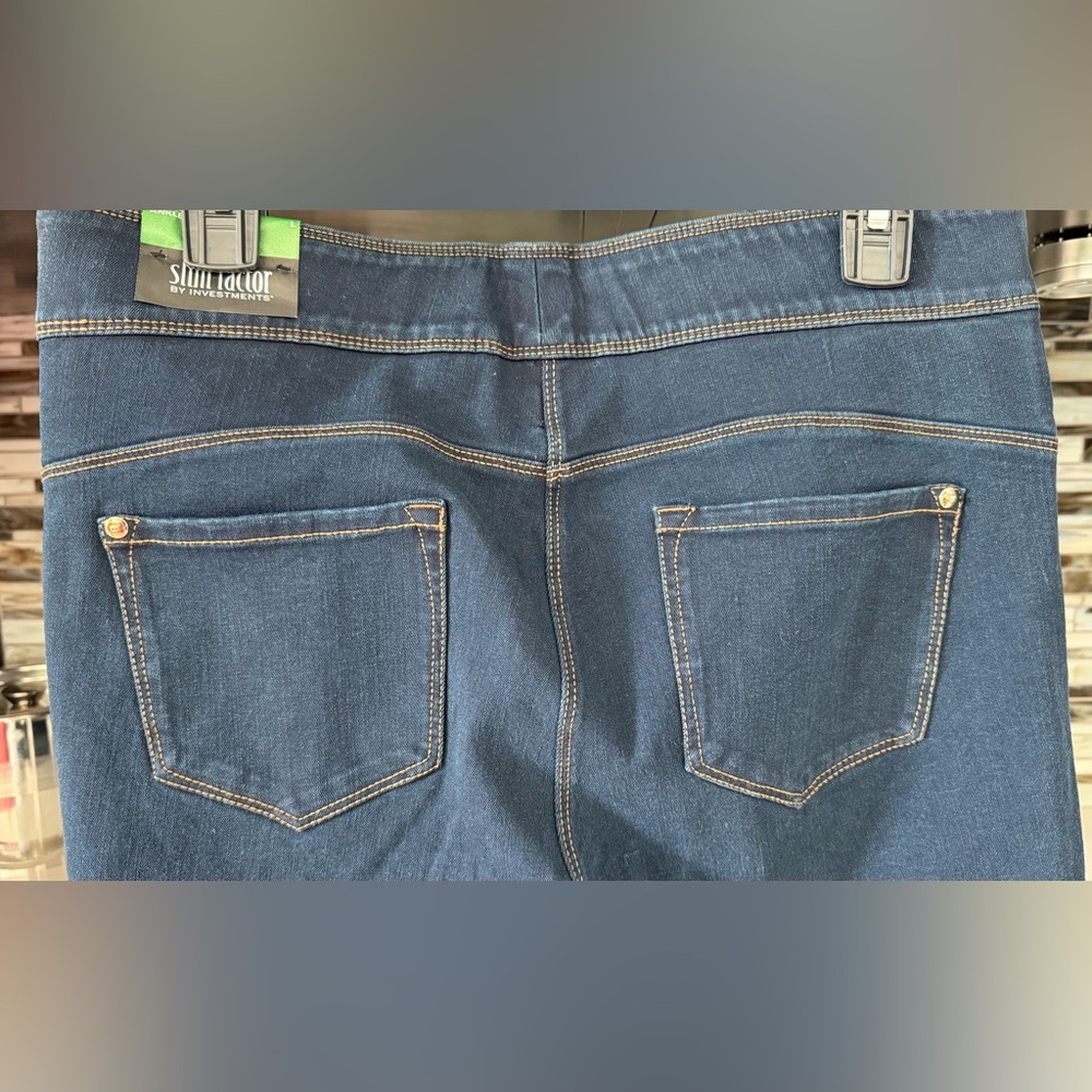 SLIM FACTOR BY INVESTMENTS Ankle Jeans - Picture 5 of 8